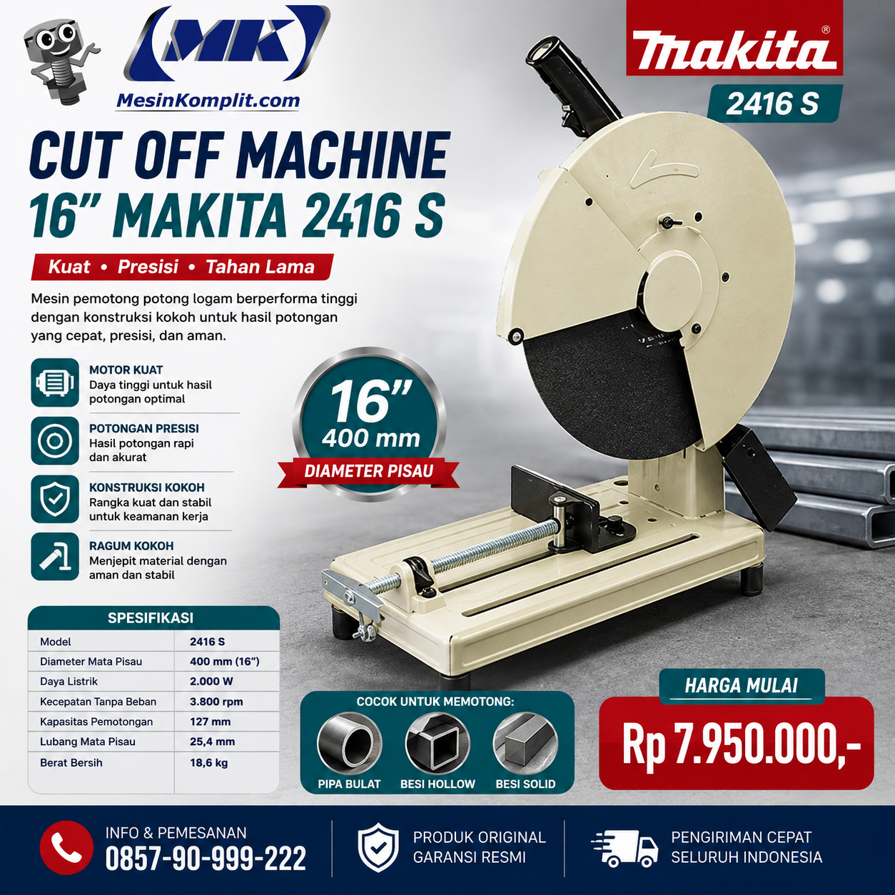 Mesin Potong Besi Makita ...